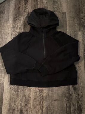 Lululemon Scuba Half-Zip Hoodie - Black - Size XL/ XXL